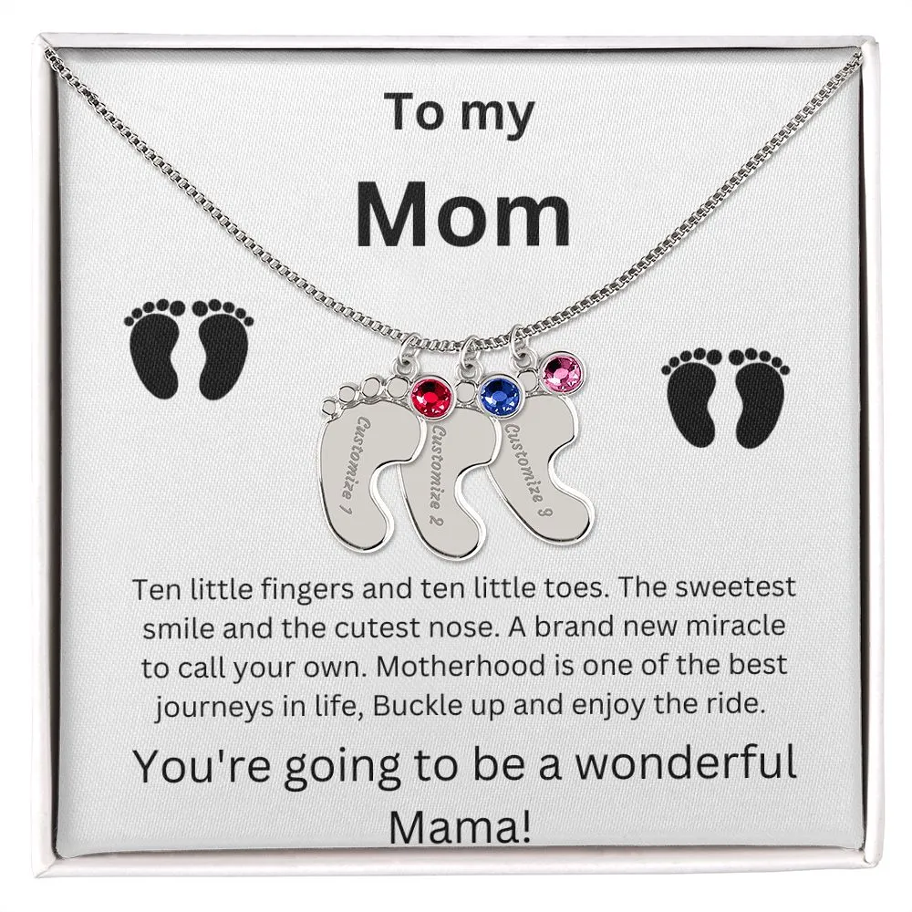 New Baby Necklace for Mom
