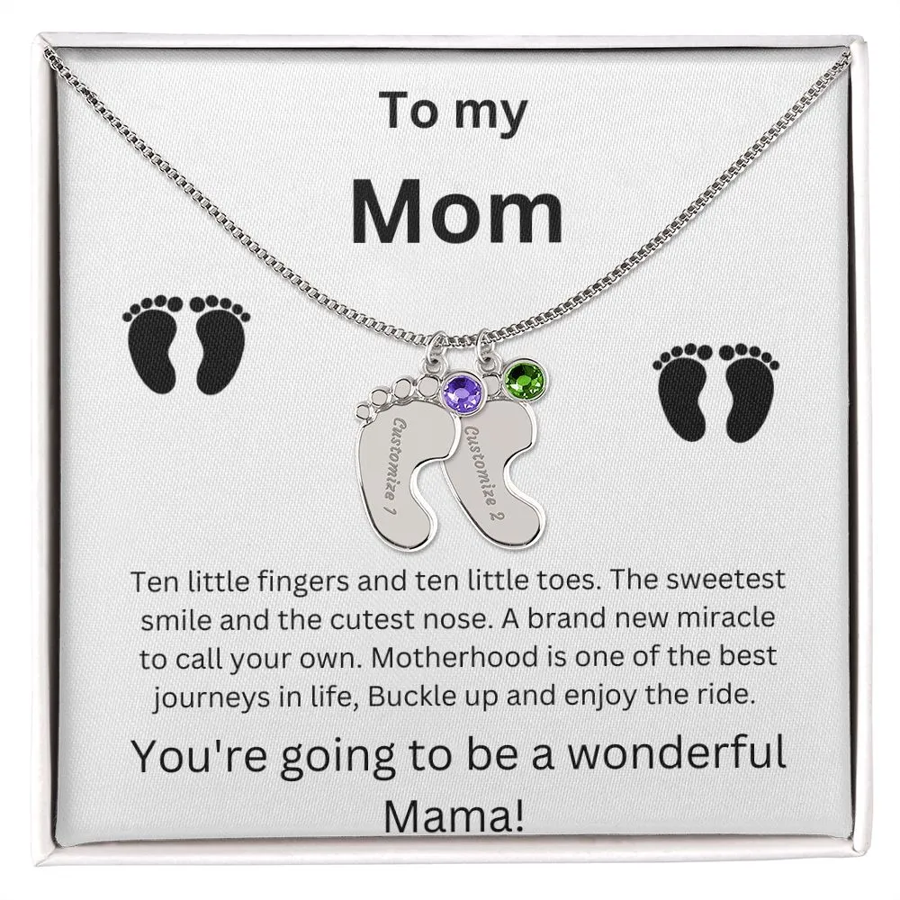 New Baby Necklace for Mom