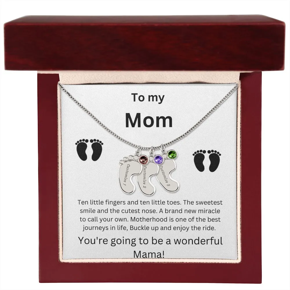 New Baby Necklace for Mom