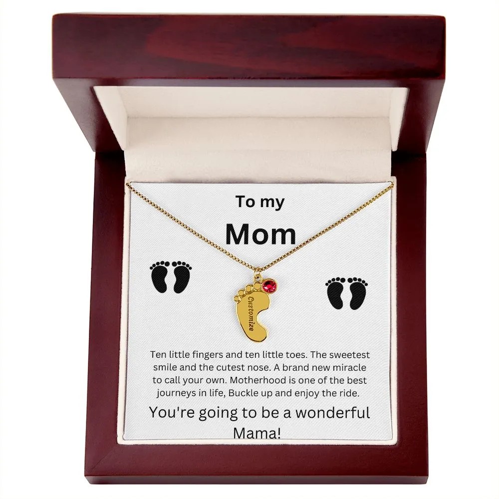New Baby Necklace for Mom