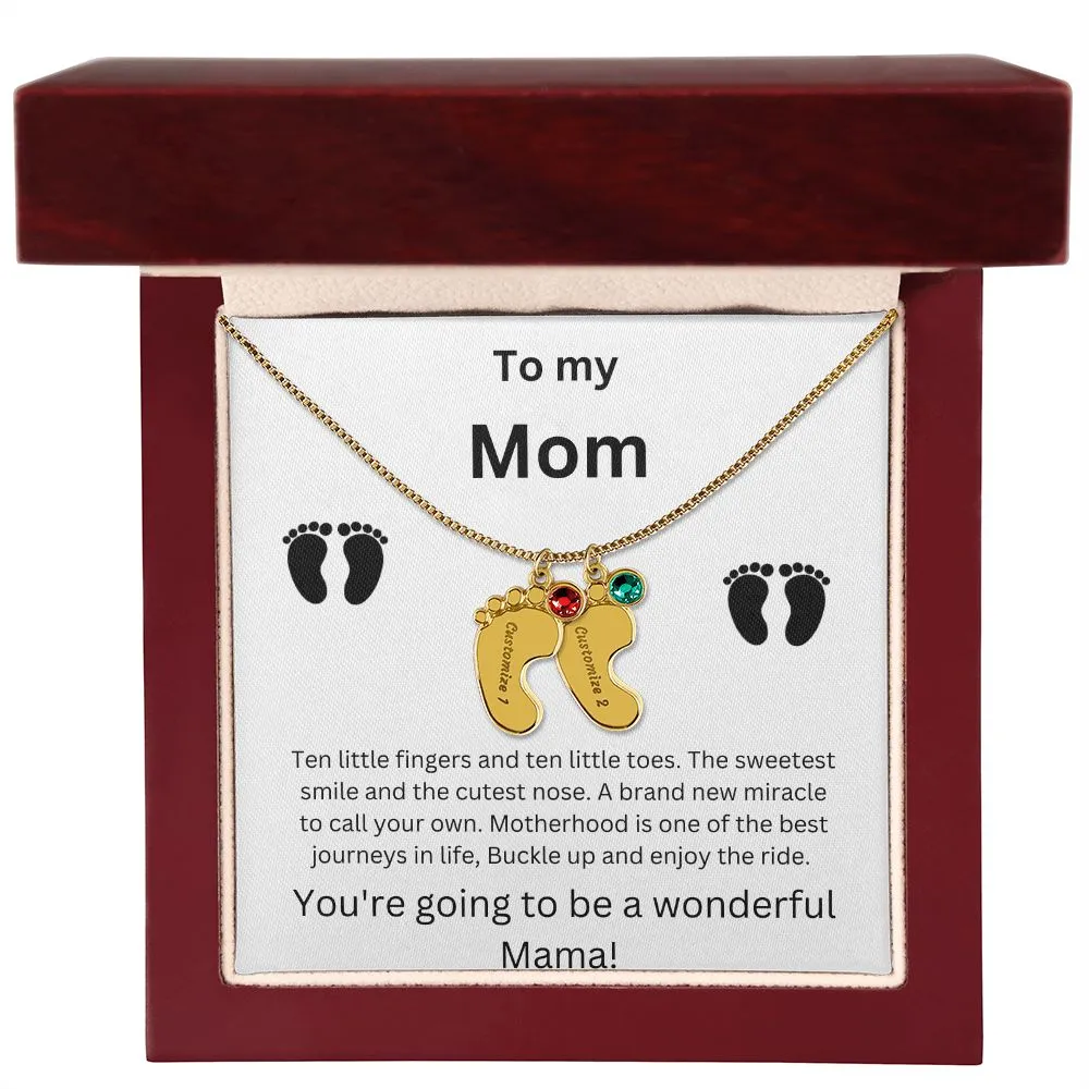 New Baby Necklace for Mom