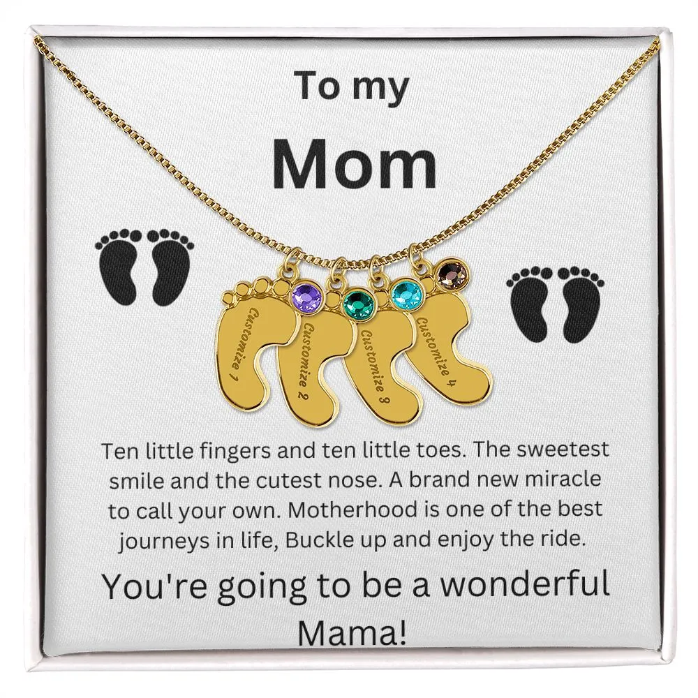 New Baby Necklace for Mom