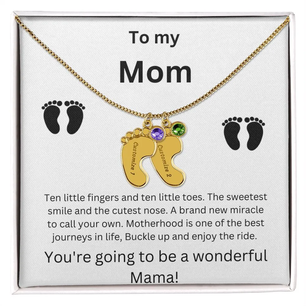 New Baby Necklace for Mom