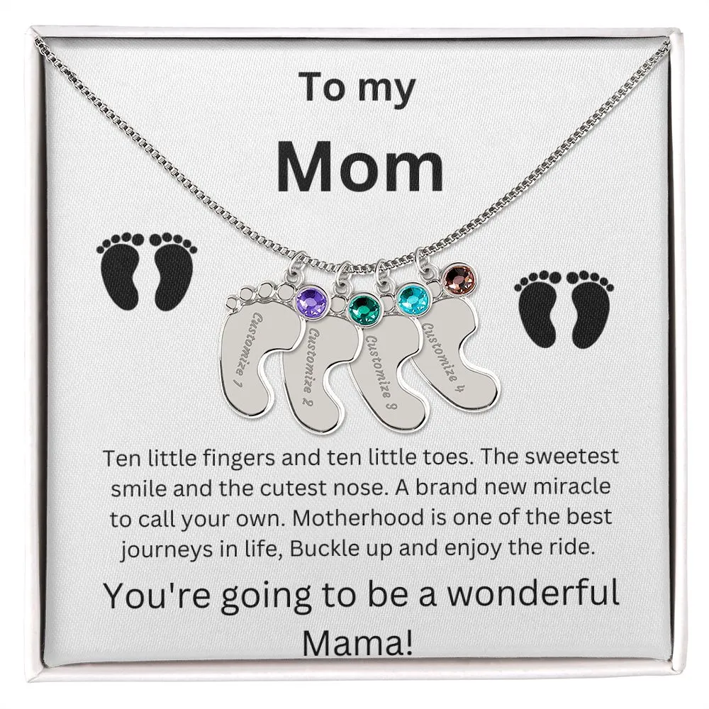 New Baby Necklace for Mom