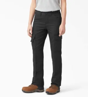 New Dickies Women's Everyday FLEX Cargo Pants, Black (Size 6 Waist Regular Length) Retails $75 