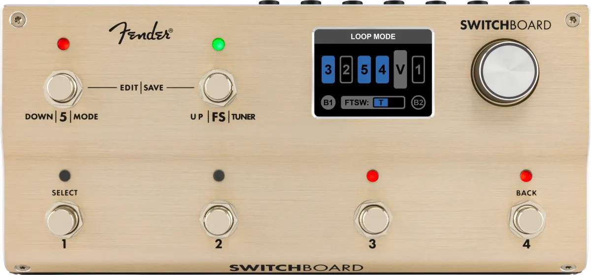NEW! Fender Switchboard Effects Operator