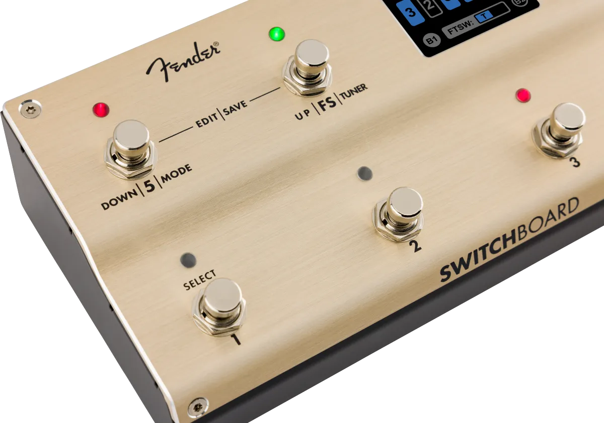 NEW! Fender Switchboard Effects Operator