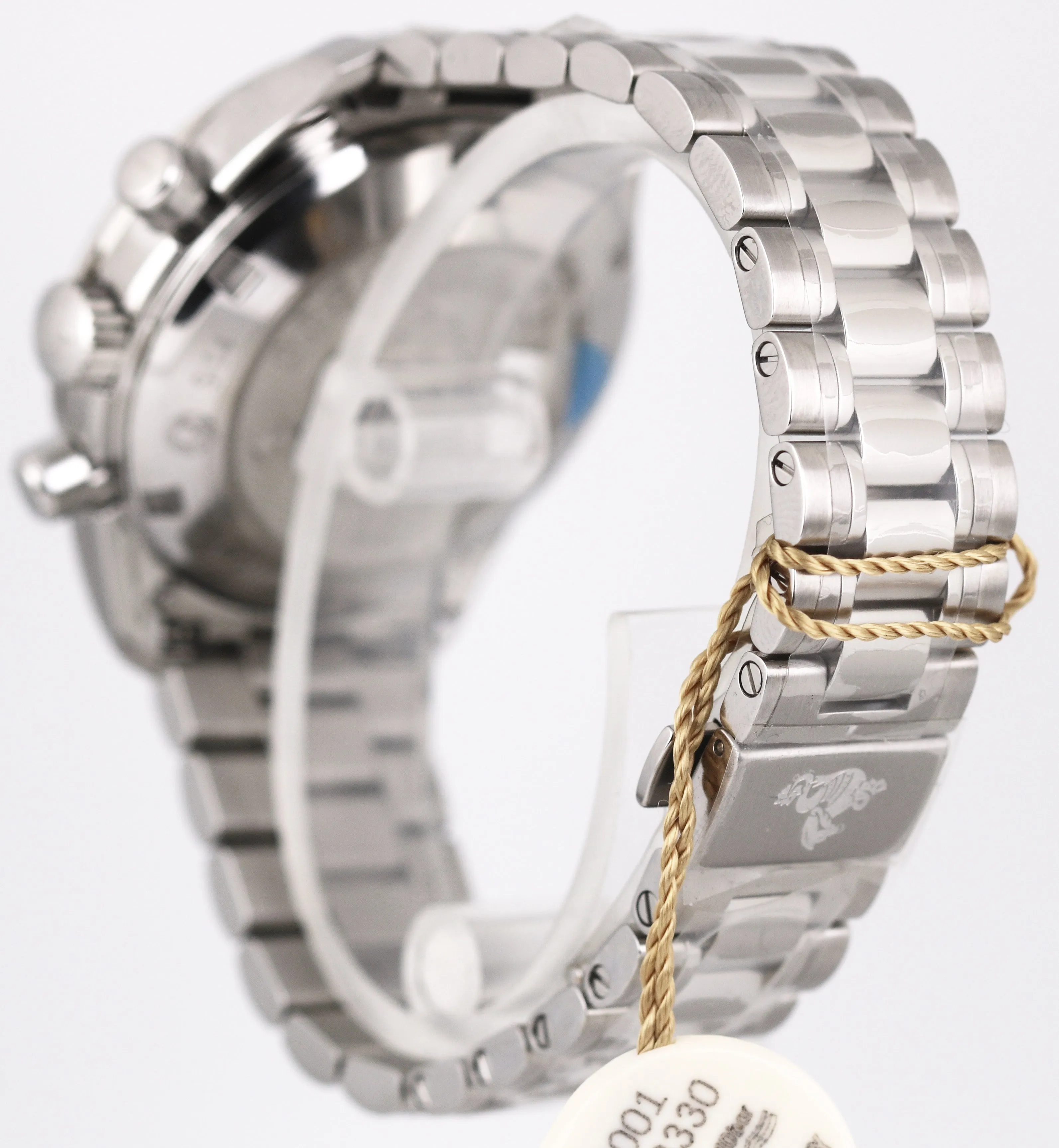 NEW Ladies Omega Speedmaster 38mm Chronograph Diamond MOP 324.30.38.50.55.001
