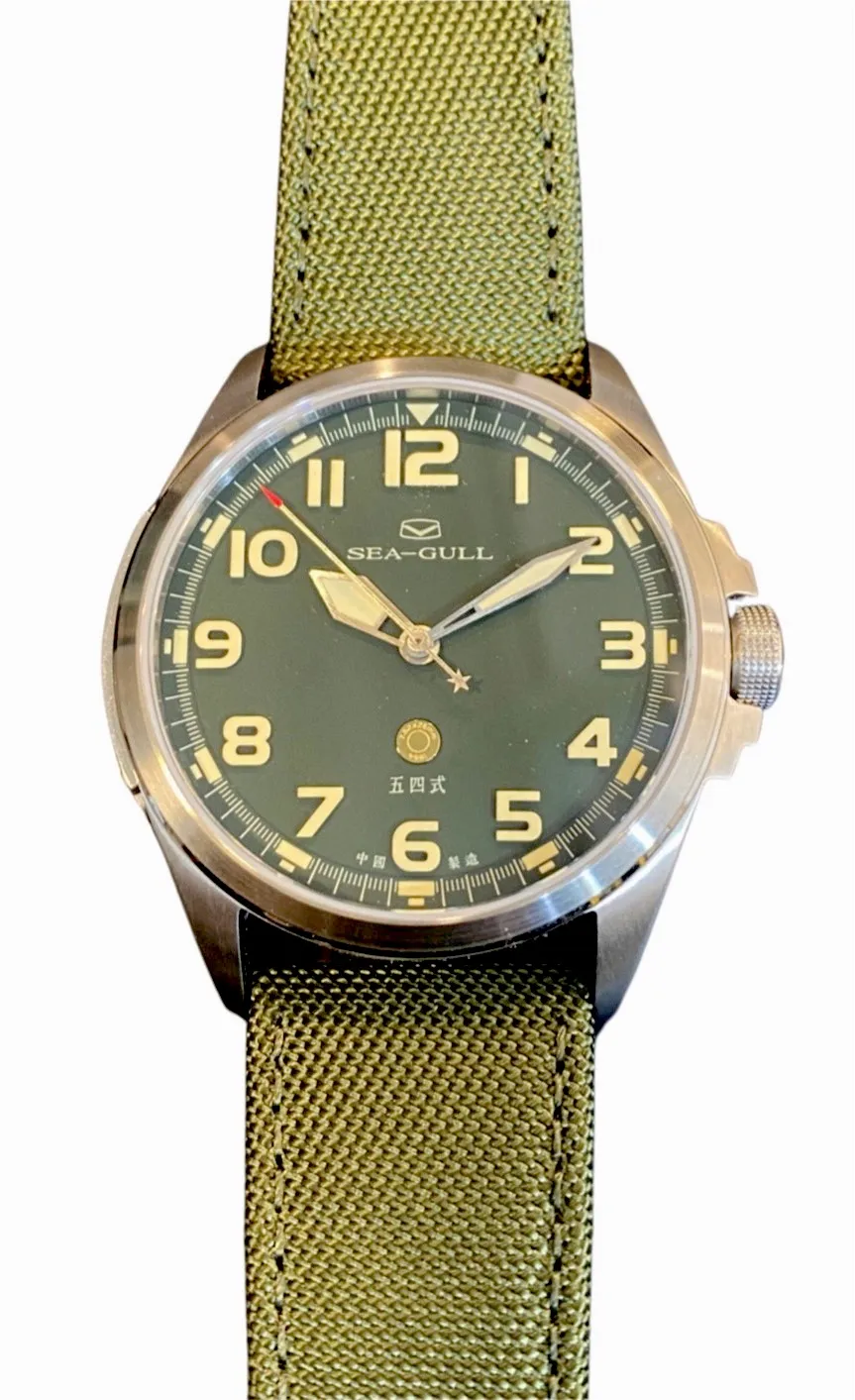 New Sea-Gull military sports  automatic mechanical waterproof watch Model : 811.93.6106 Movement :ST2500
