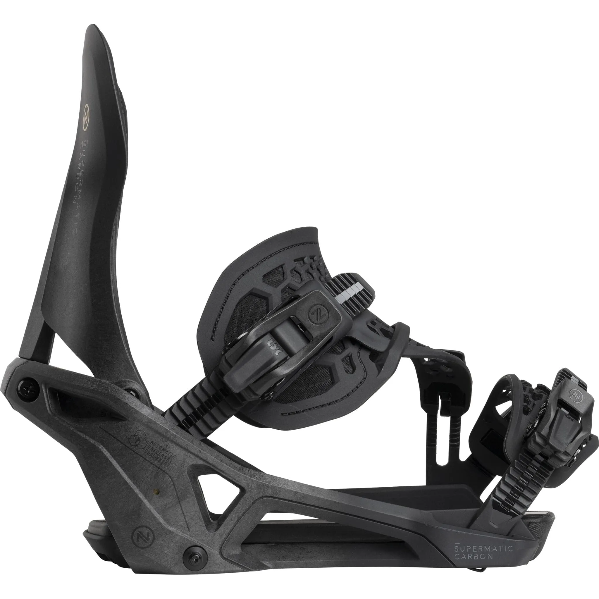 Nidecker Supermatic Carbon Hybrid Binding Black 2025