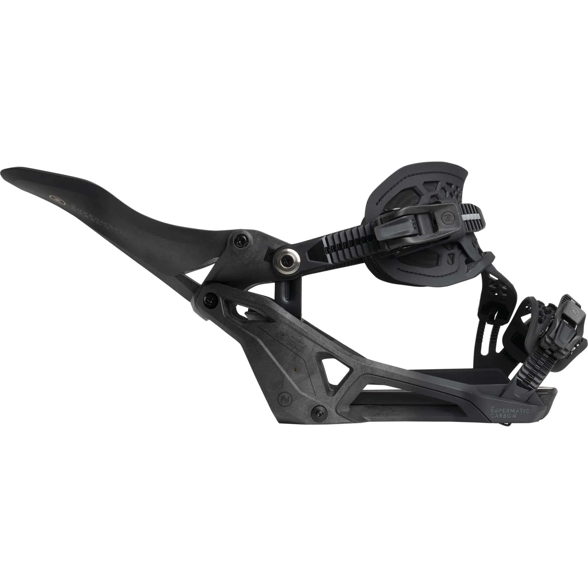 Nidecker Supermatic Carbon Hybrid Binding Black 2025