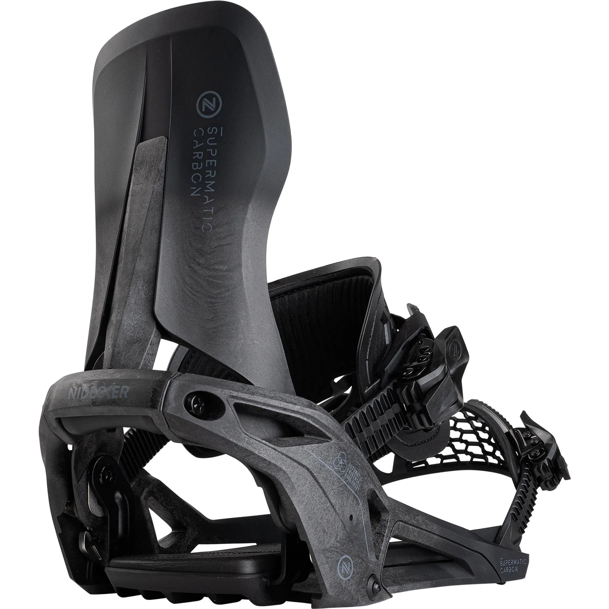 Nidecker Supermatic Carbon Hybrid Binding Black 2025