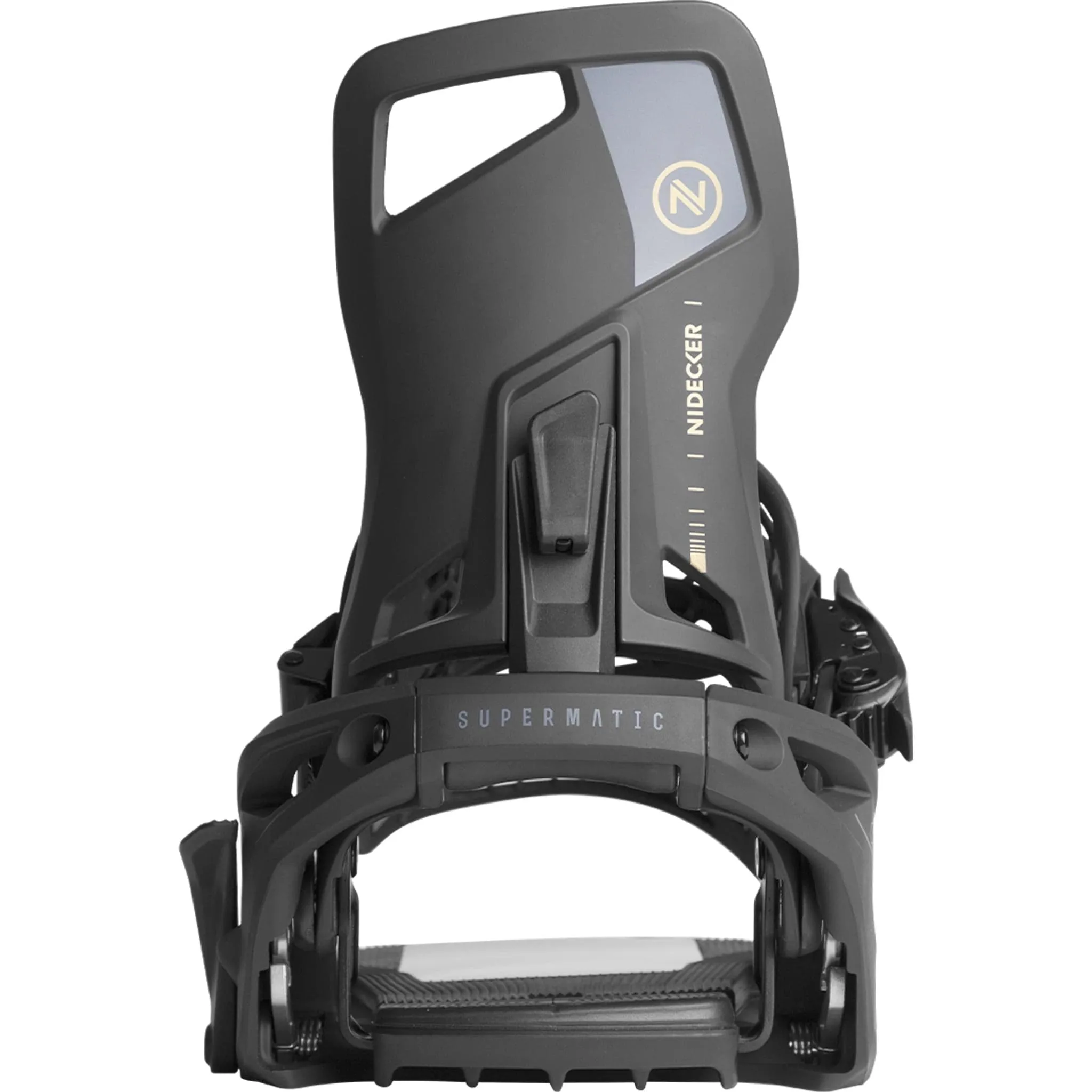 Nidecker Supermatic Hybrid Binding Black 2025