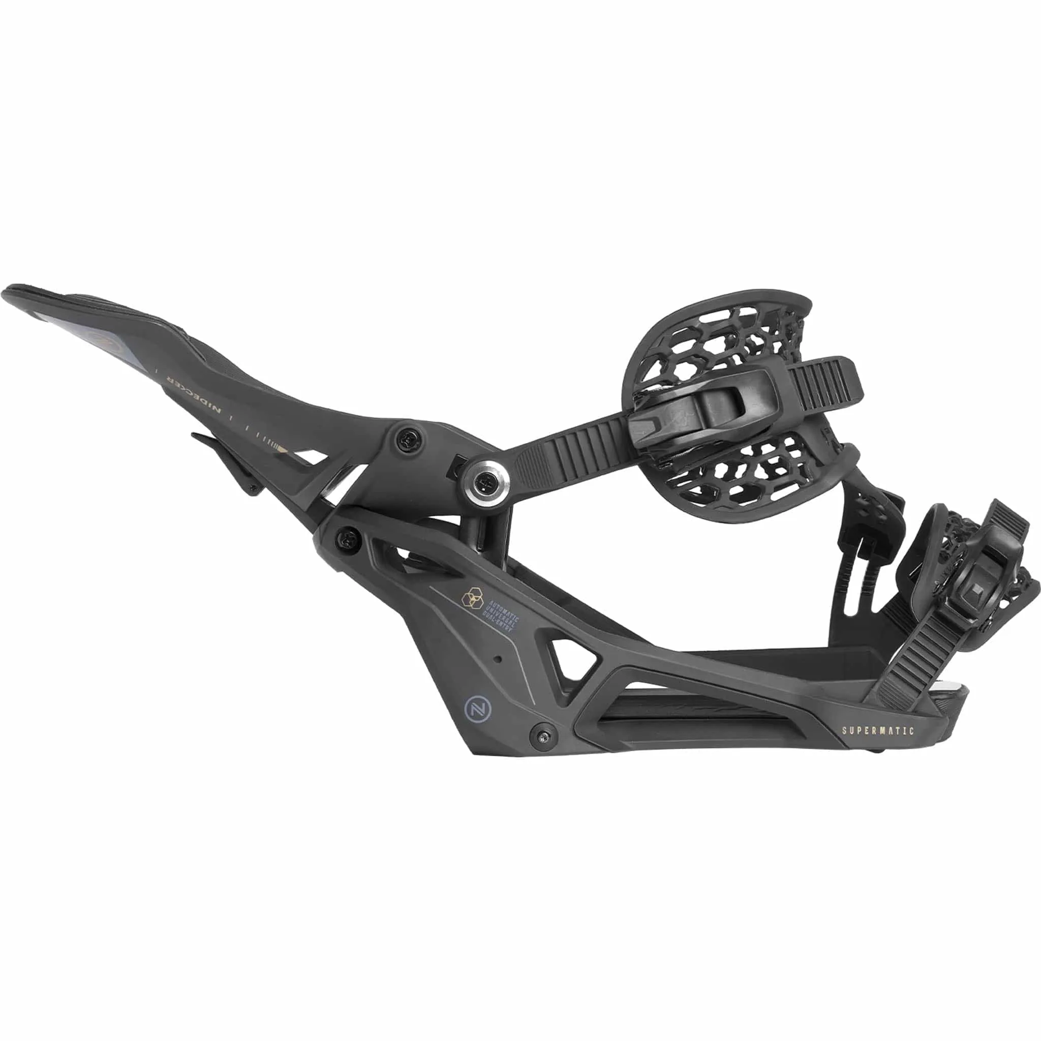 Nidecker Supermatic Hybrid Binding Black 2025