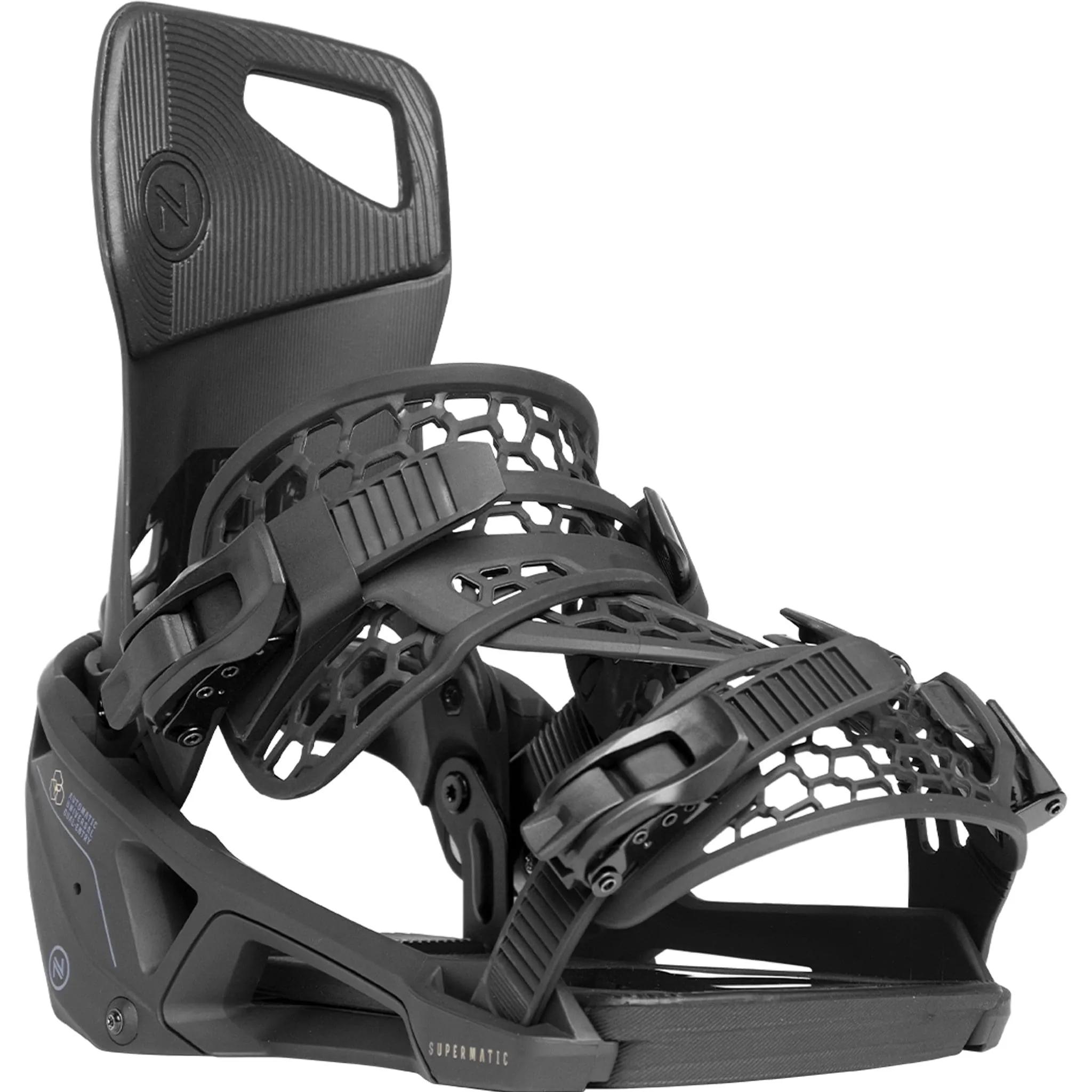 Nidecker Supermatic Hybrid Binding Black 2025