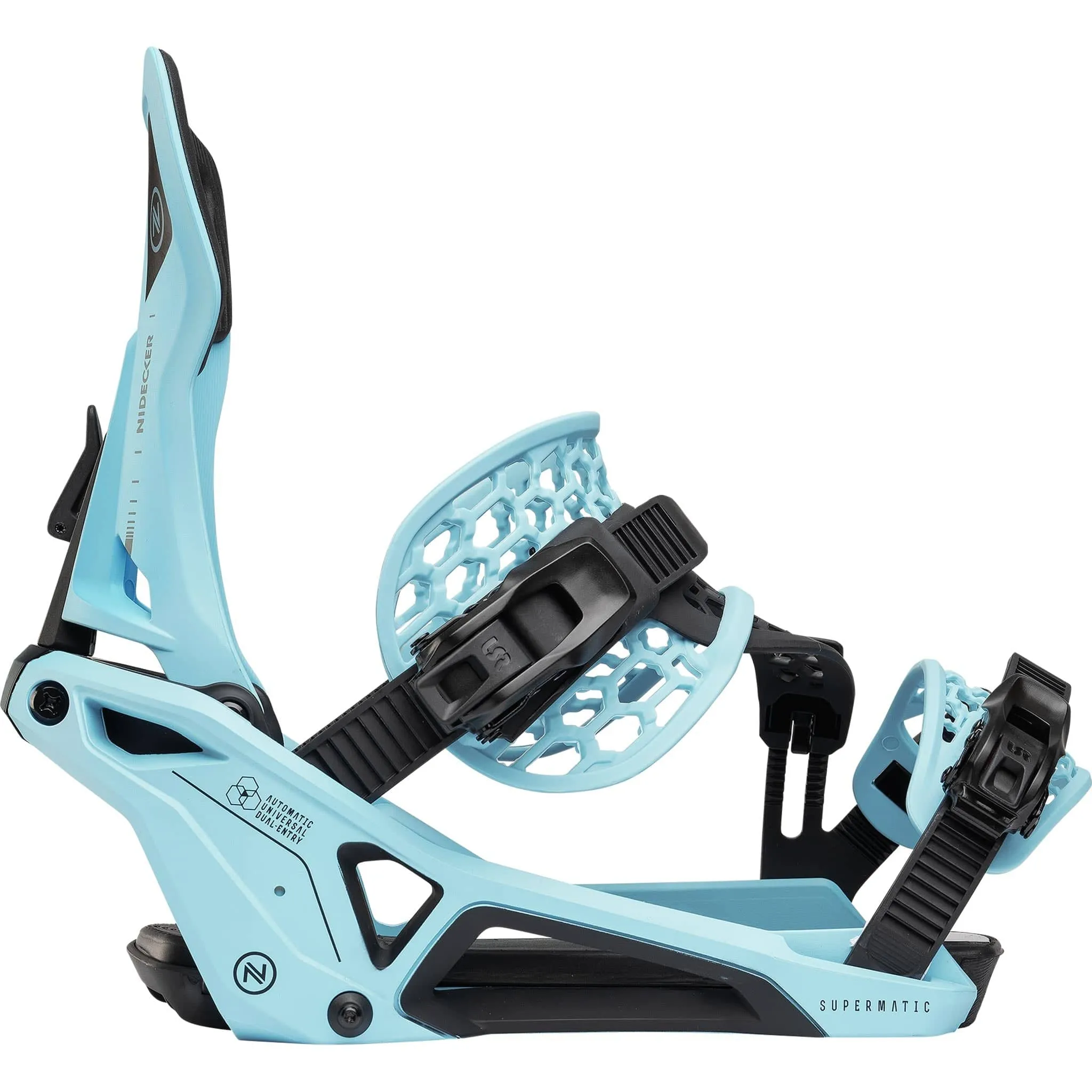Nidecker Supermatic Hybrid Binding Escape Cyan 2025