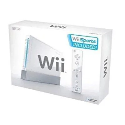 NINTENDO WII CONSOLE WITH WII SPORTS WII SPORTS RESORT AND MOTION PLUS CONTROLLER (WII)
