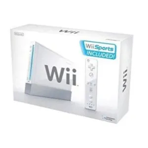NINTENDO WII CONSOLE WITH WII SPORTS WII SPORTS RESORT AND MOTION PLUS CONTROLLER (WII)