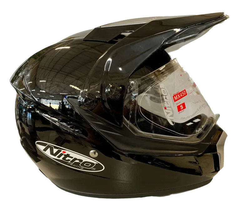 Nitro MX450 Black Helmet