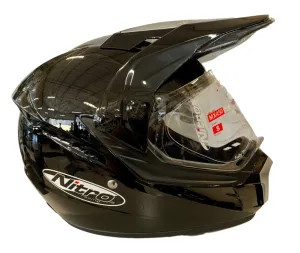 Nitro MX450 Black Helmet