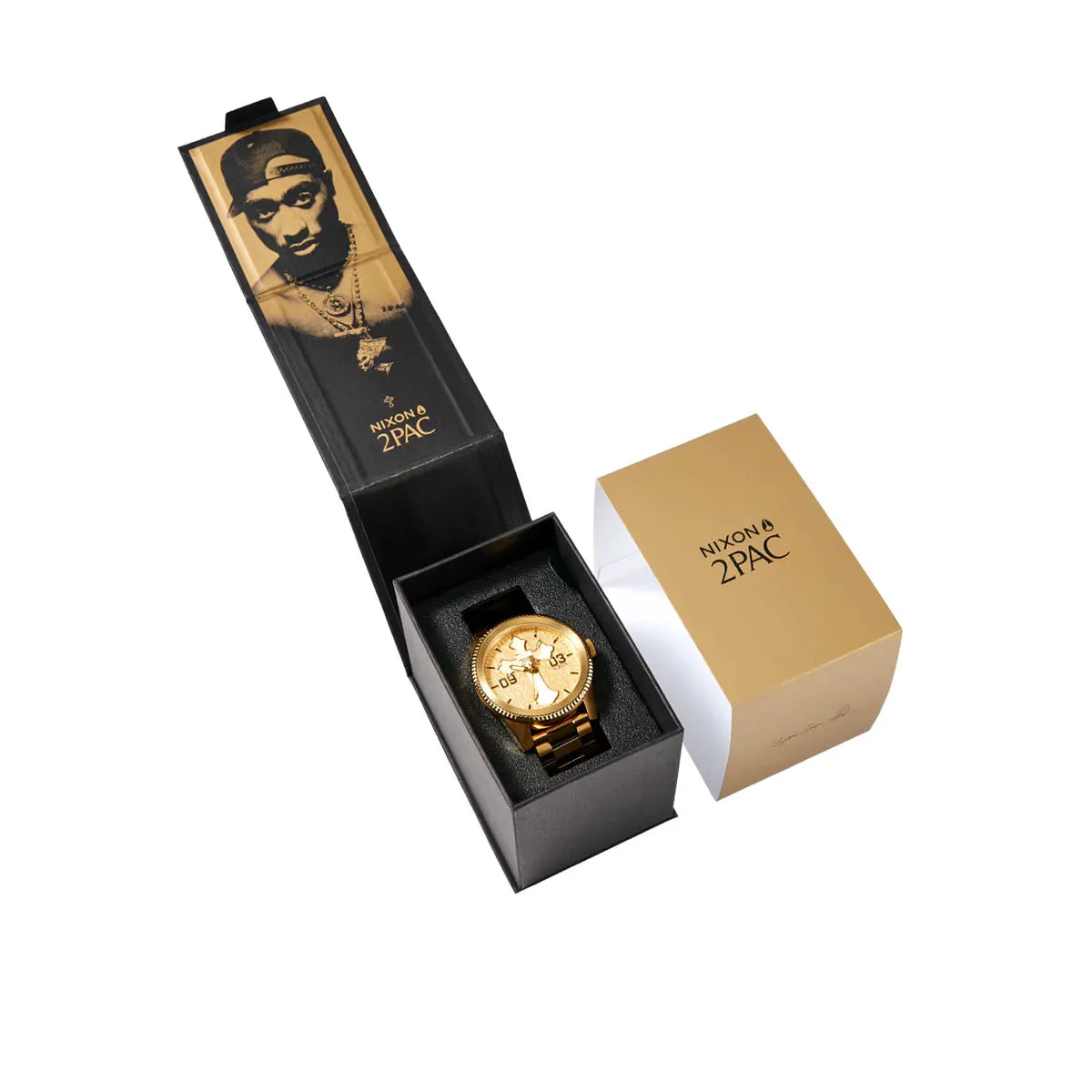 Nixon - 2PAC Corporal Watch Gold/Gold