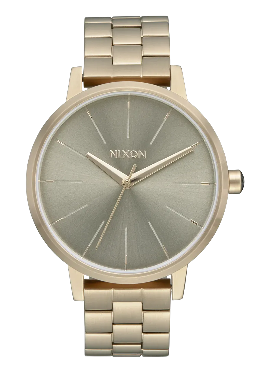 Nixon Kensington Watch - Light Gold / Vintage White