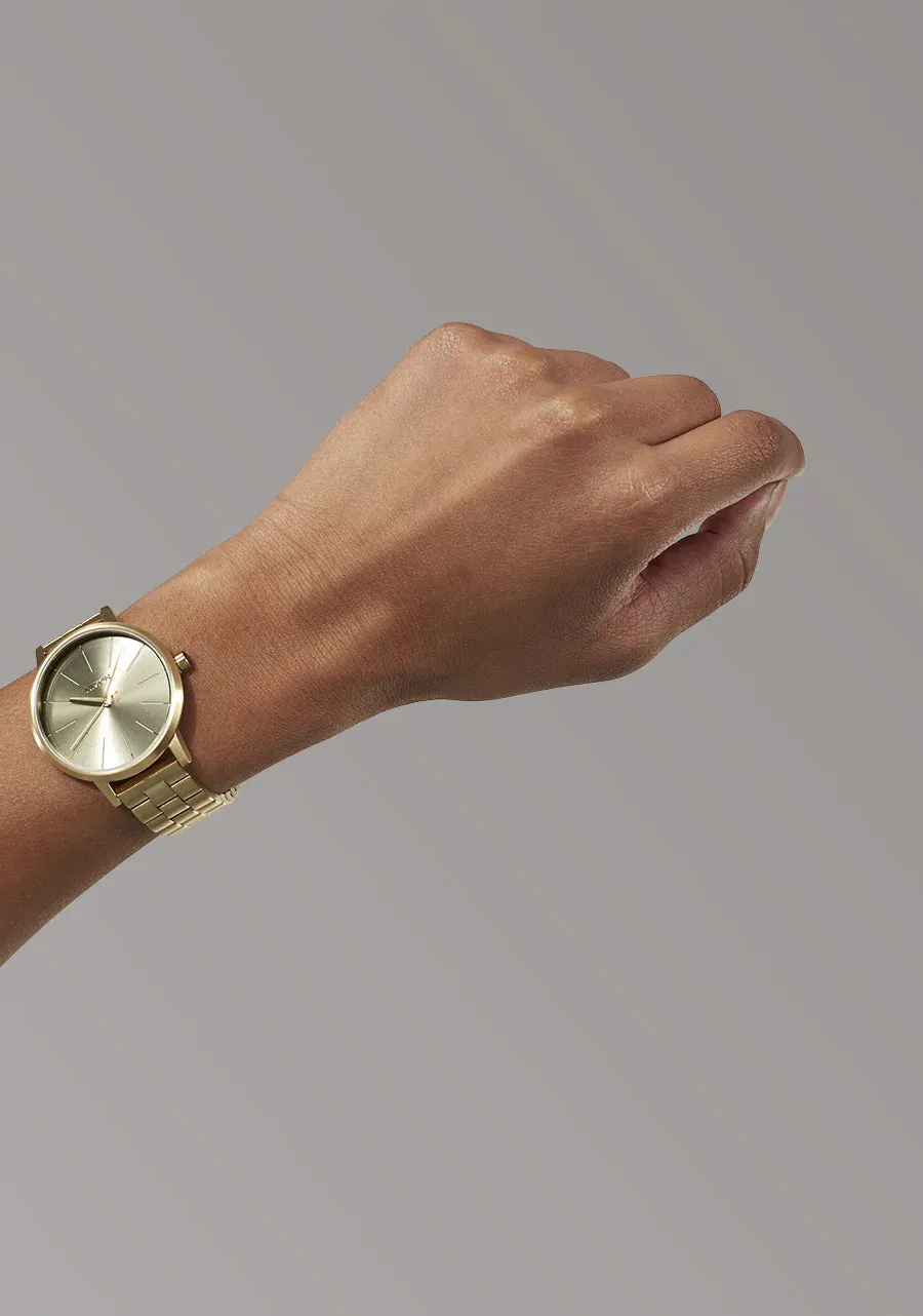 Nixon Kensington Watch - Light Gold / Vintage White