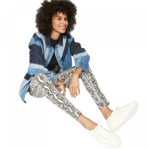 NWT Wild Fable Women's Animal Print High-Rise Skinny Jeans. 19WF PT107 00