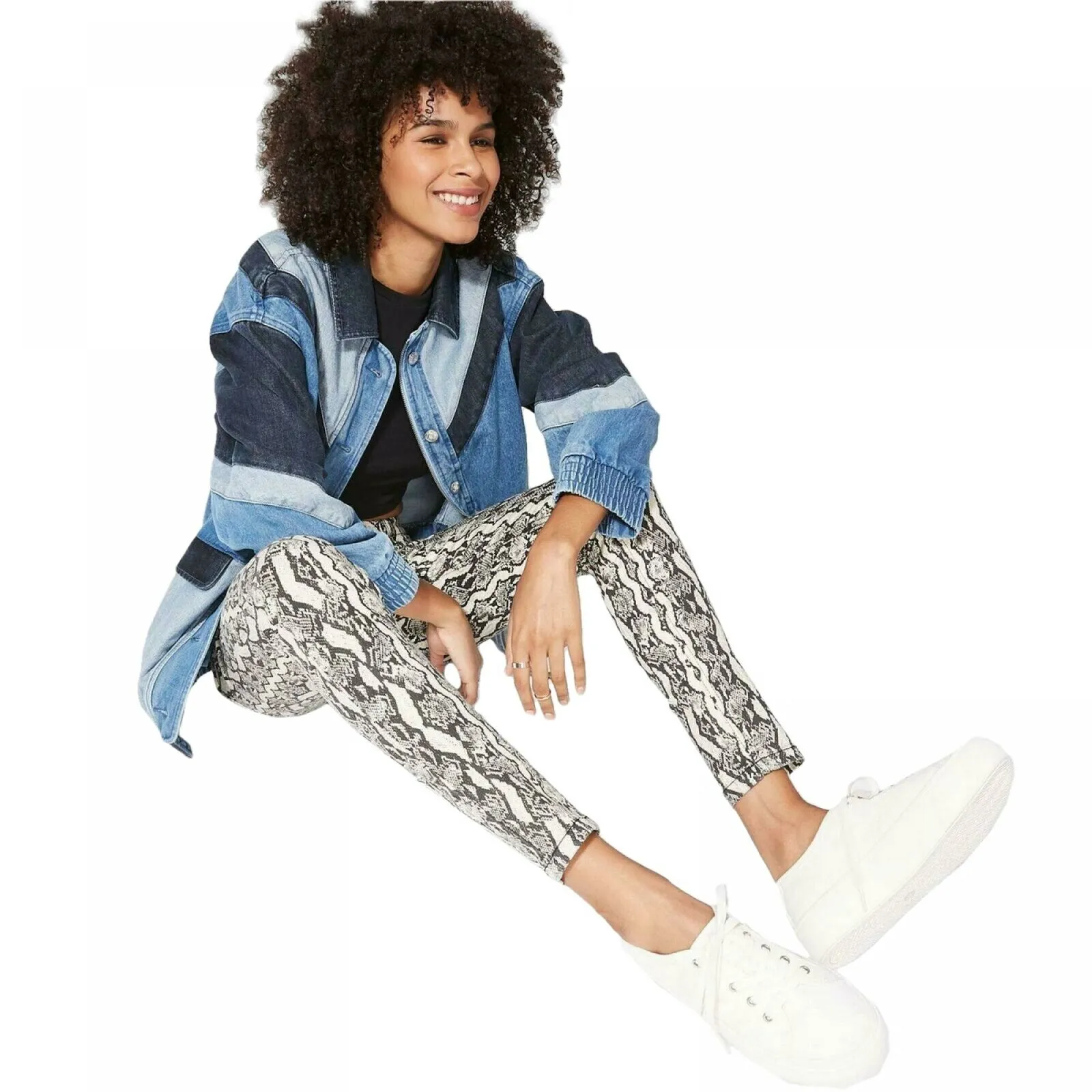 NWT Wild Fable Women's Animal Print High-Rise Skinny Jeans. 19WF PT107 00