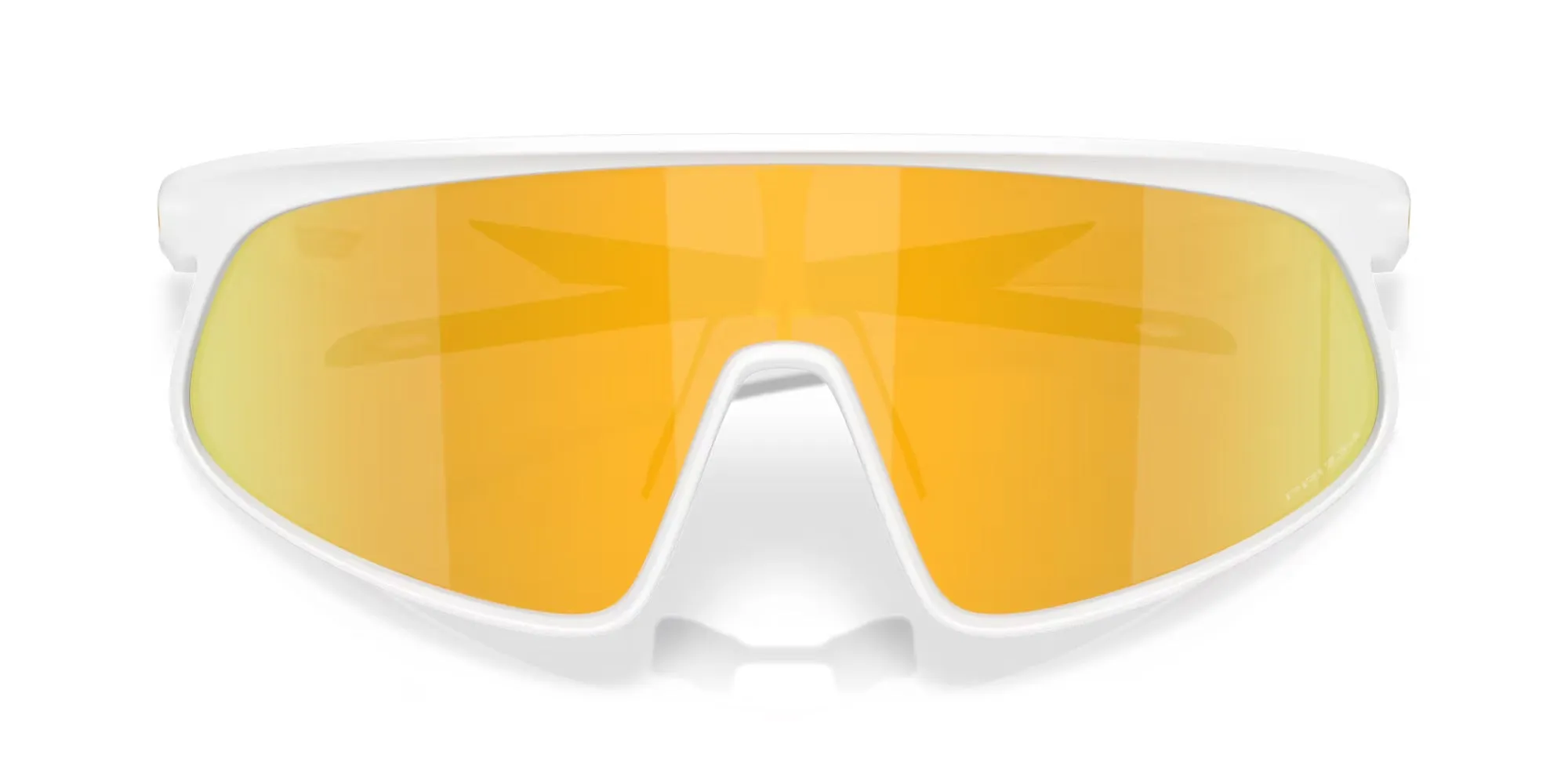 Oakley RSLV Matte White - Prizm 24K