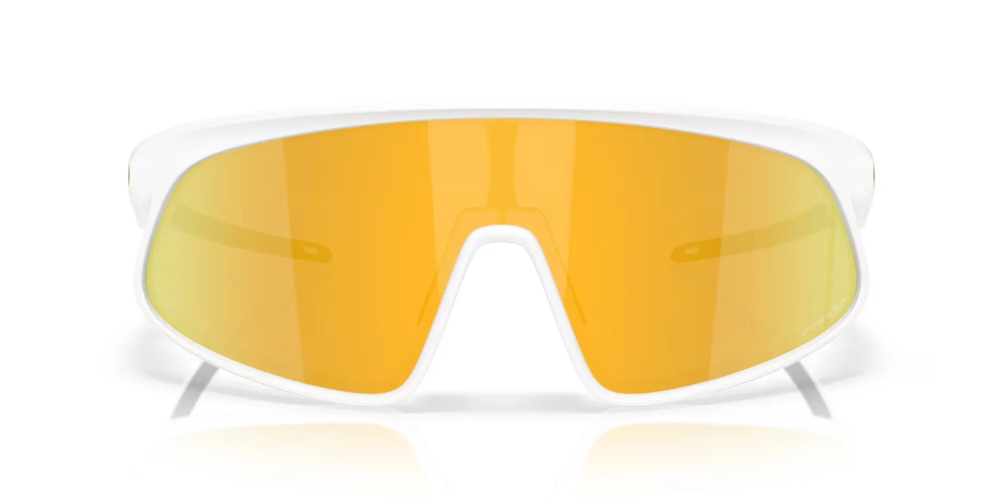 Oakley RSLV Matte White - Prizm 24K