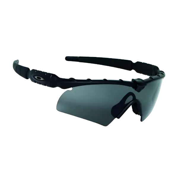 Oakley S.I. Ballistic M Frame 2.0 Black Frame Glasses: Grey Hybrid Lens