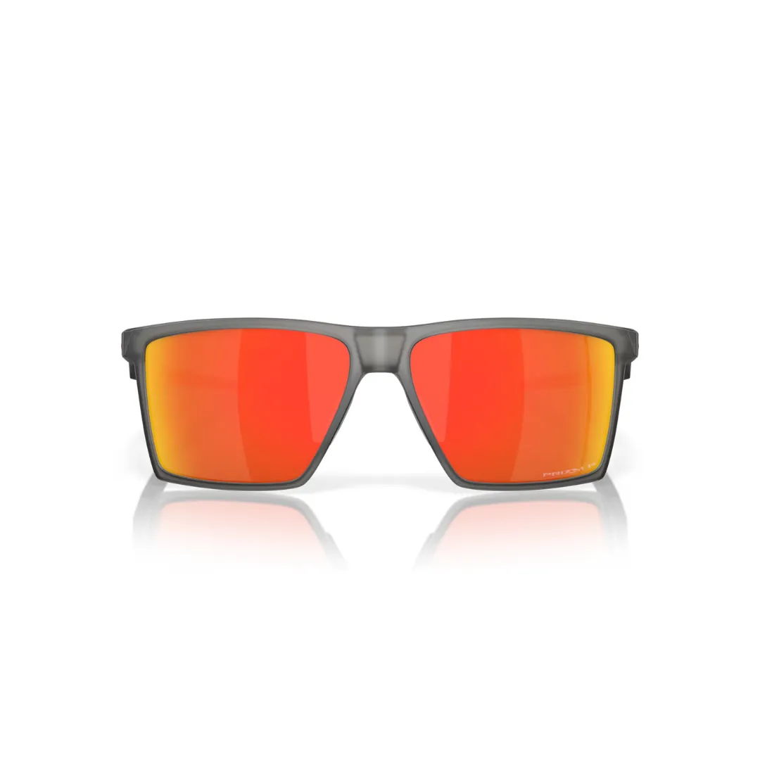 Oakley Sunglasses Futurity Sun - Prizm Ruby Polarized Lenses,  Satin Grey Smoke Frame