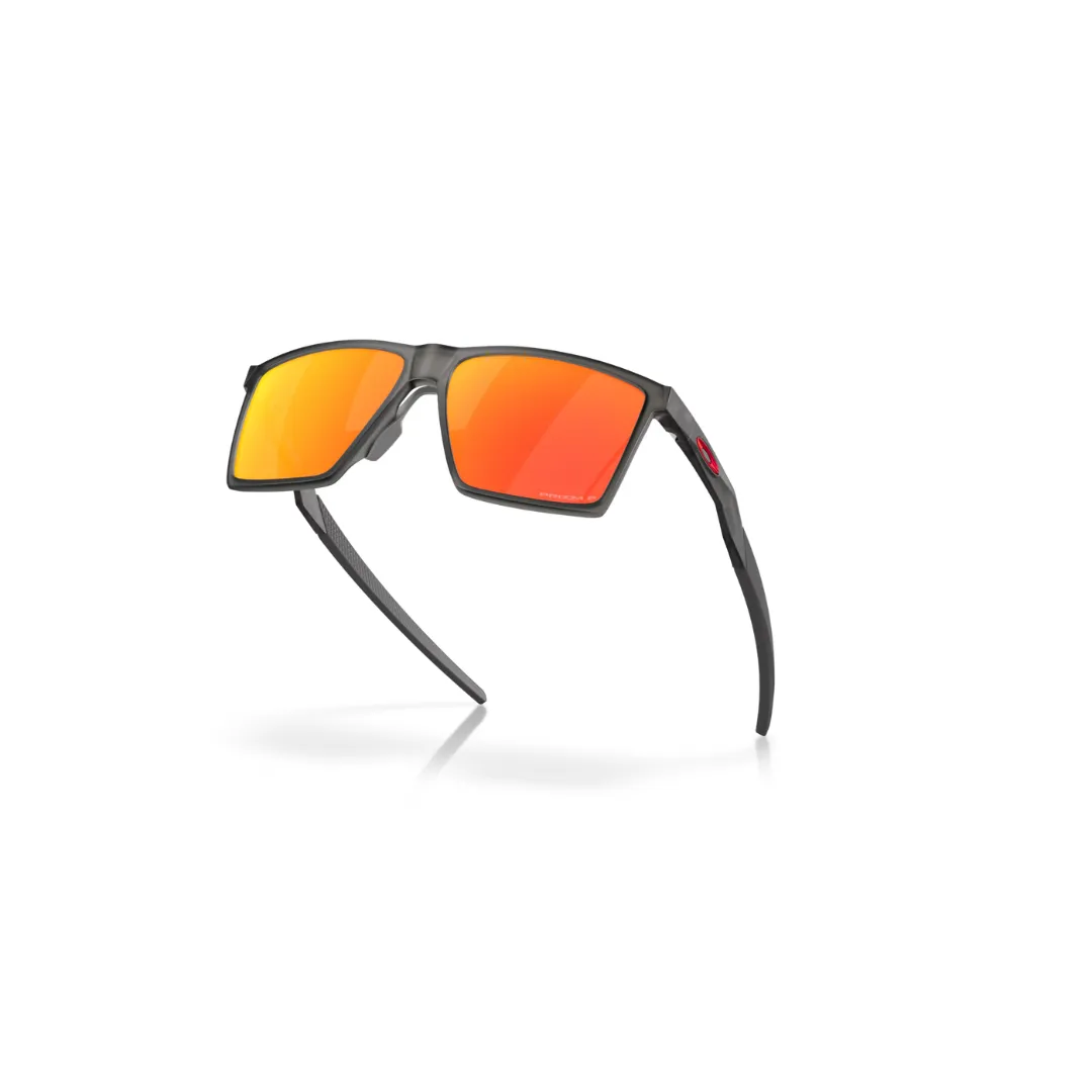 Oakley Sunglasses Futurity Sun - Prizm Ruby Polarized Lenses,  Satin Grey Smoke Frame