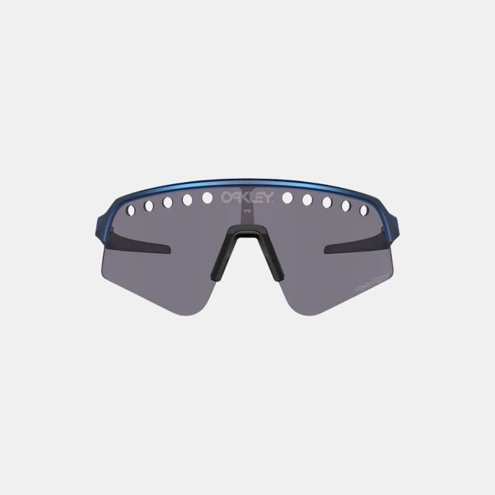 Oakley Sutro Lite Sweep Troy Lee Designs Series Sunglasses - Blue Colorshift Frame (Prizm Grey Lens)