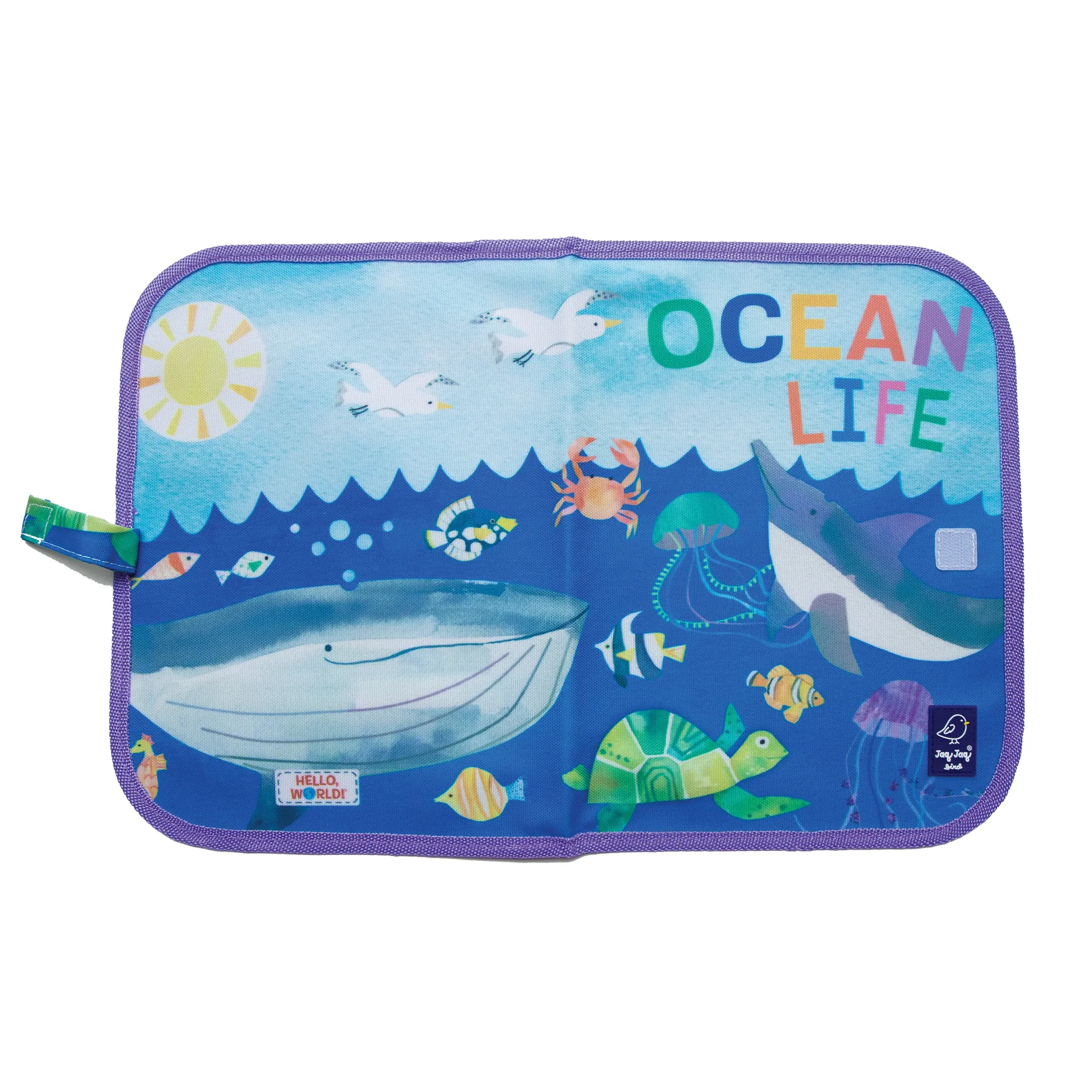 Ocean Activity Place Mat and Chalkboard Reusable Mat