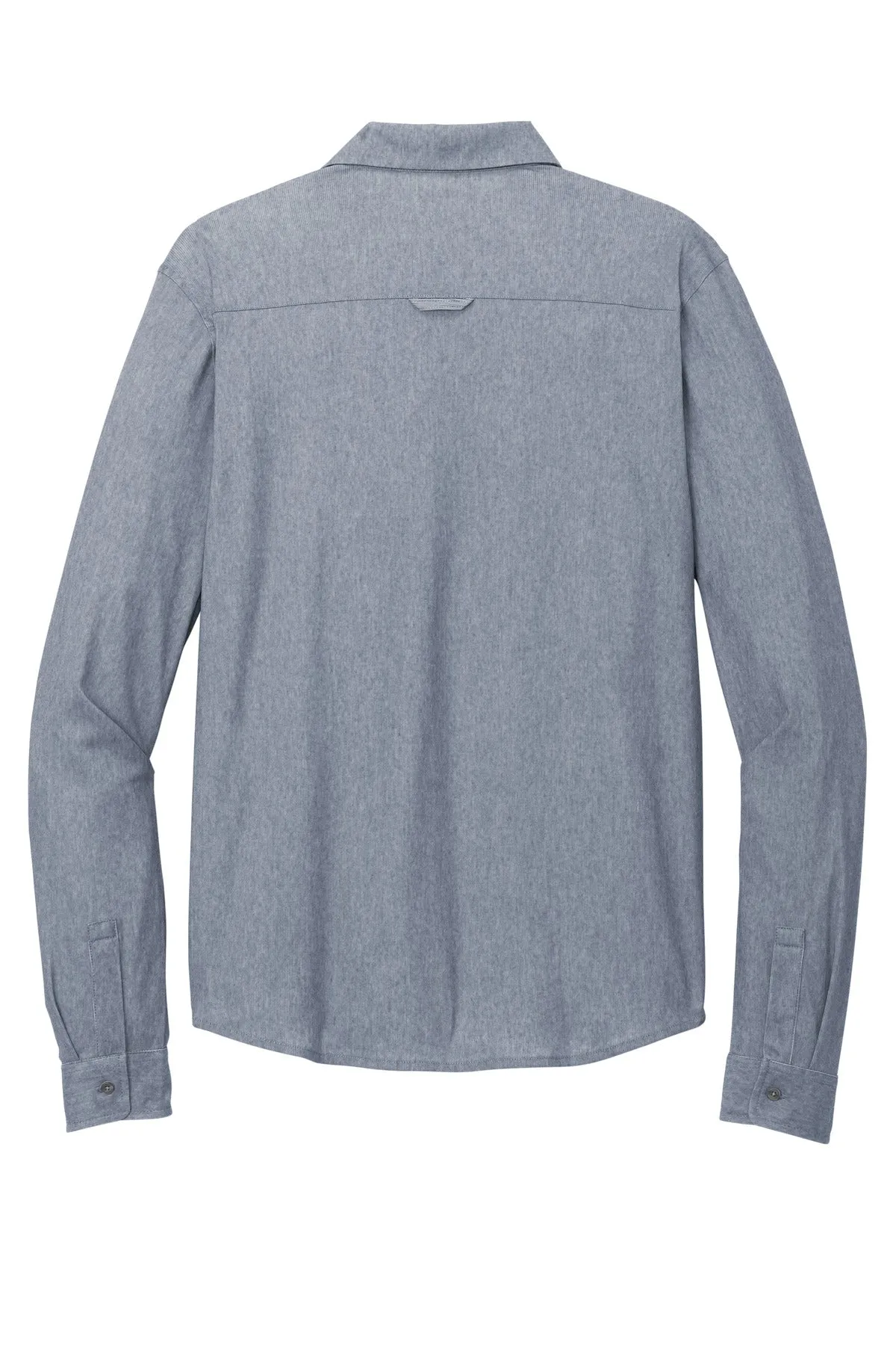 OGIO Extend Long Sleeve Button-Up OG161 Deep Blue Heather