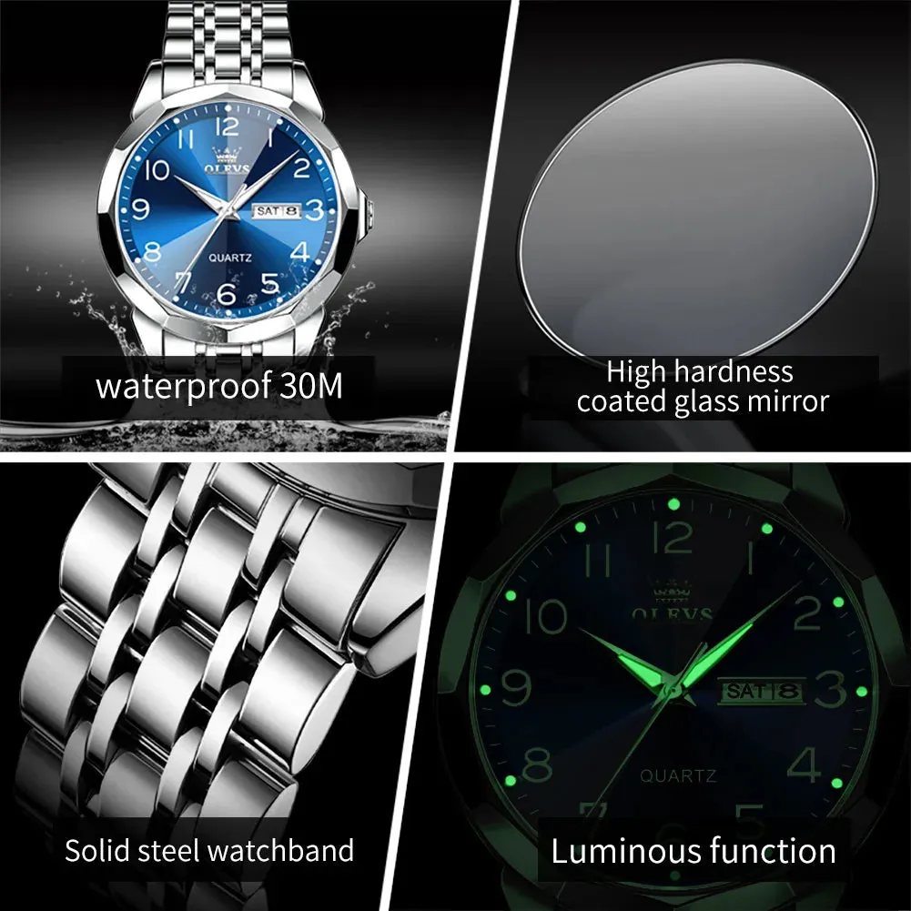 OLEVS Waterproof Digital Quartz Watch