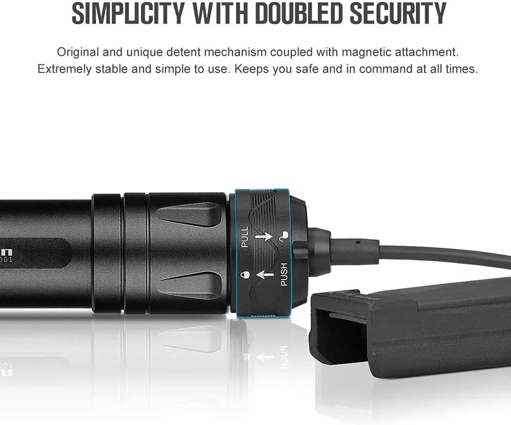 OLIGHT Rifle Flashlight ODIN 2000 lm, RIS Mount - Black
