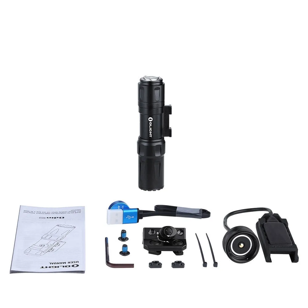 OLIGHT Rifle Flashlight ODIN Mini 1250 lm, M-LOK Mount - Black