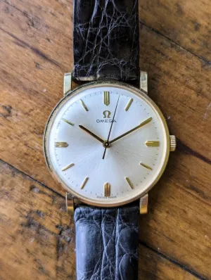 Omega Automatic - 14kt Yellow Gold w/ original strap and buckle