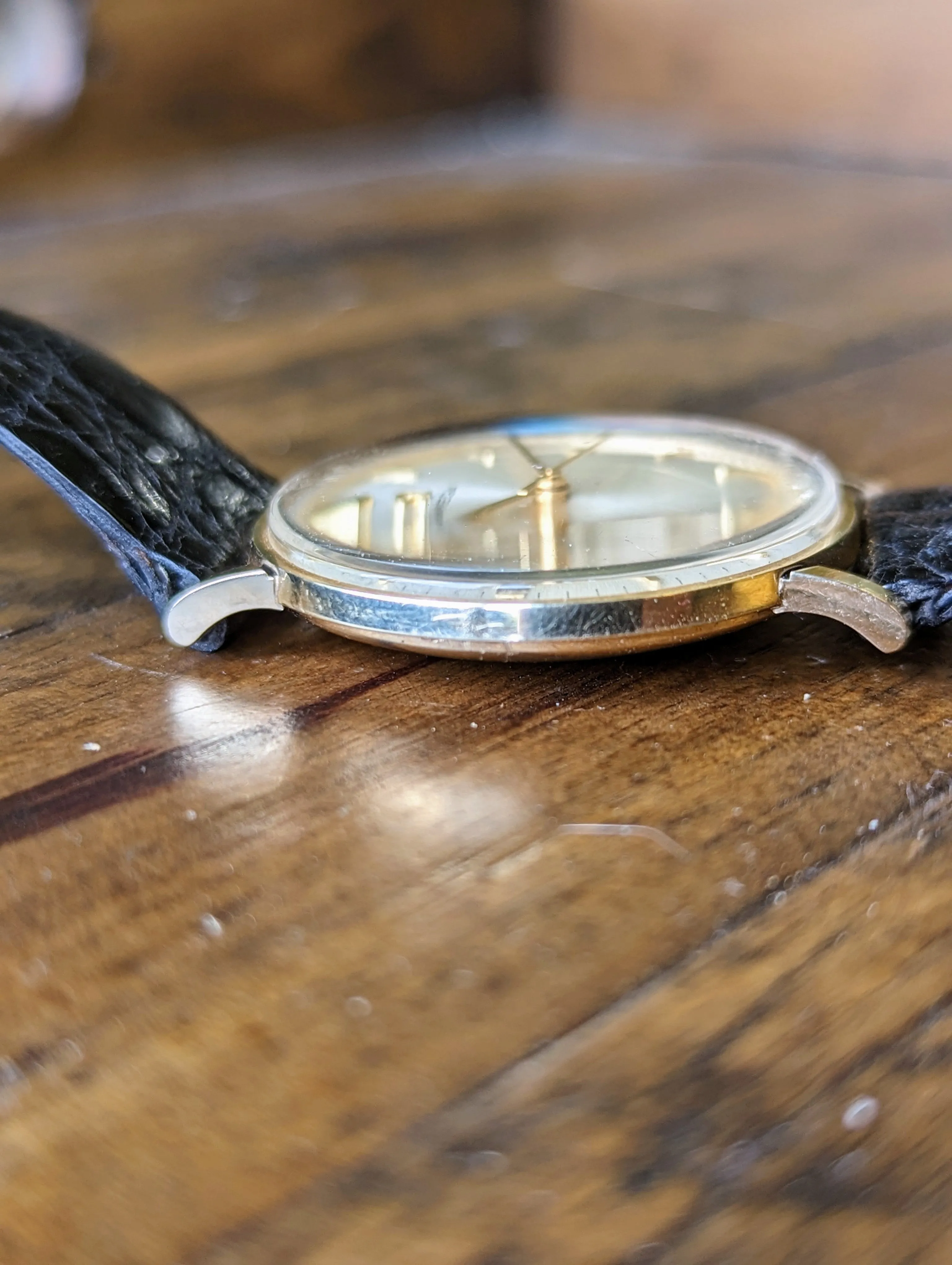 Omega Automatic - 14kt Yellow Gold w/ original strap and buckle