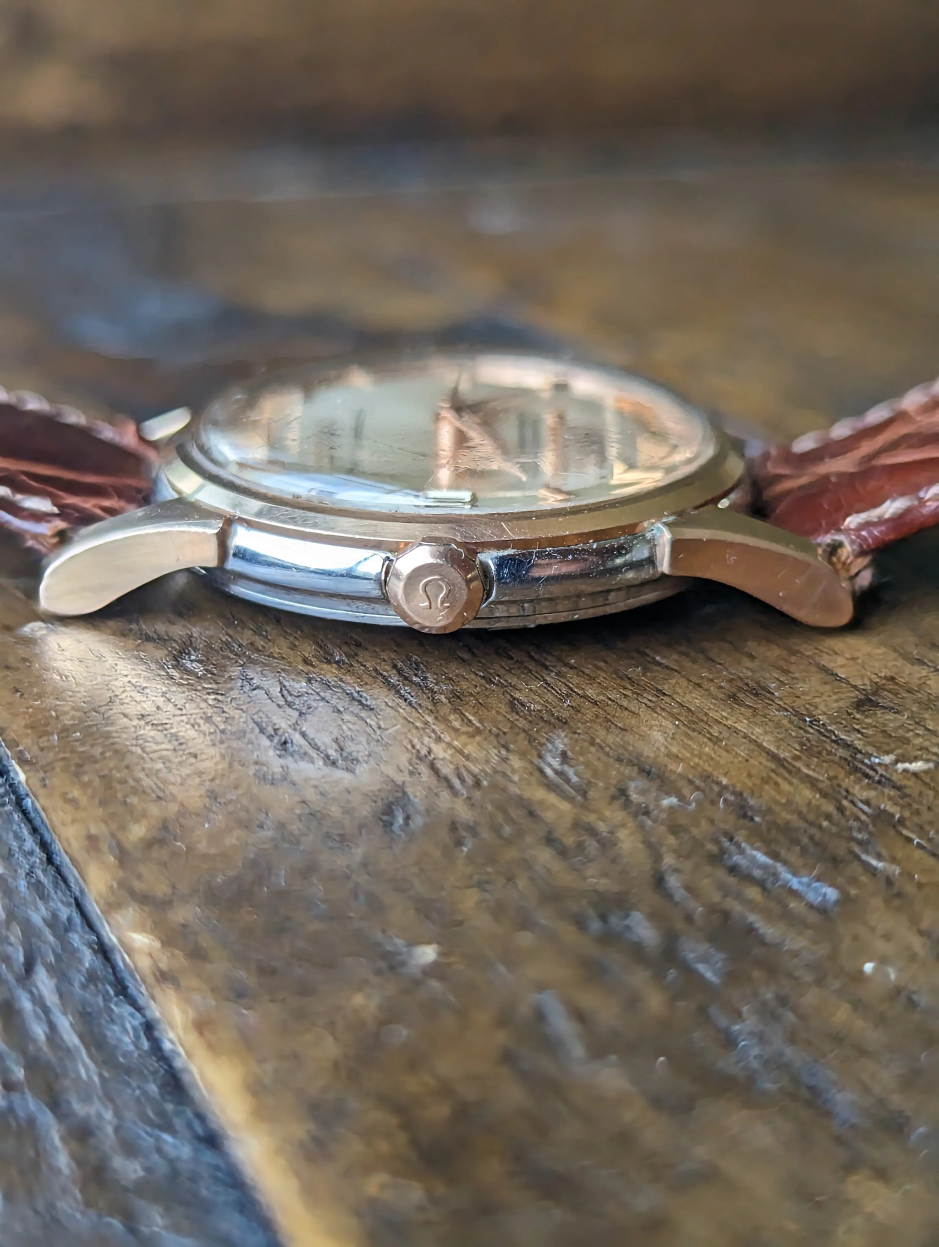 Omega Constellation 14393 - Pink Gold: Unpolished.