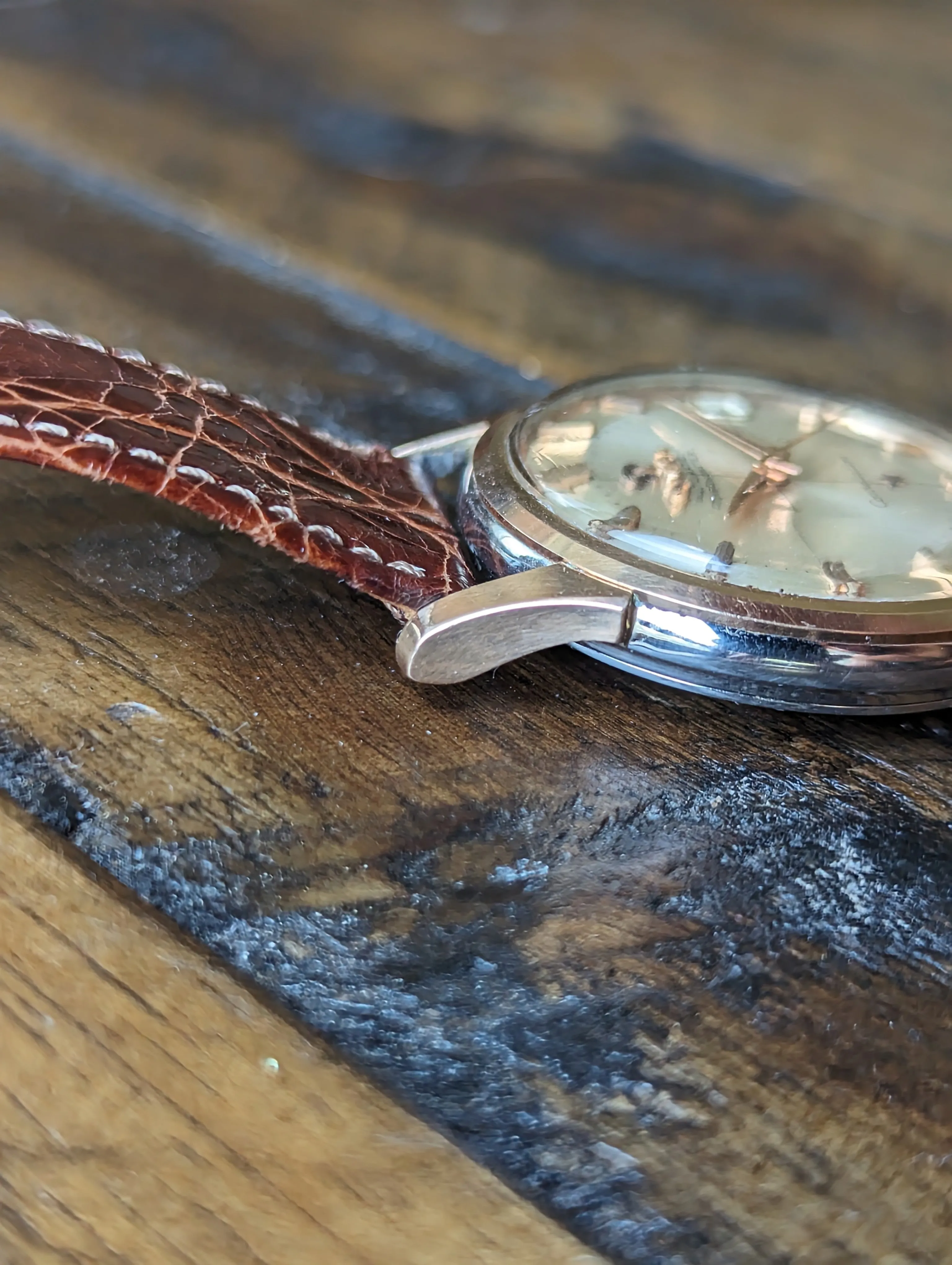 Omega Constellation 14393 - Pink Gold: Unpolished.