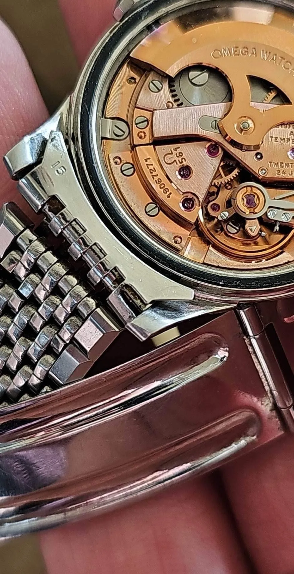Omega Constellation 14393 w/ unpolished case