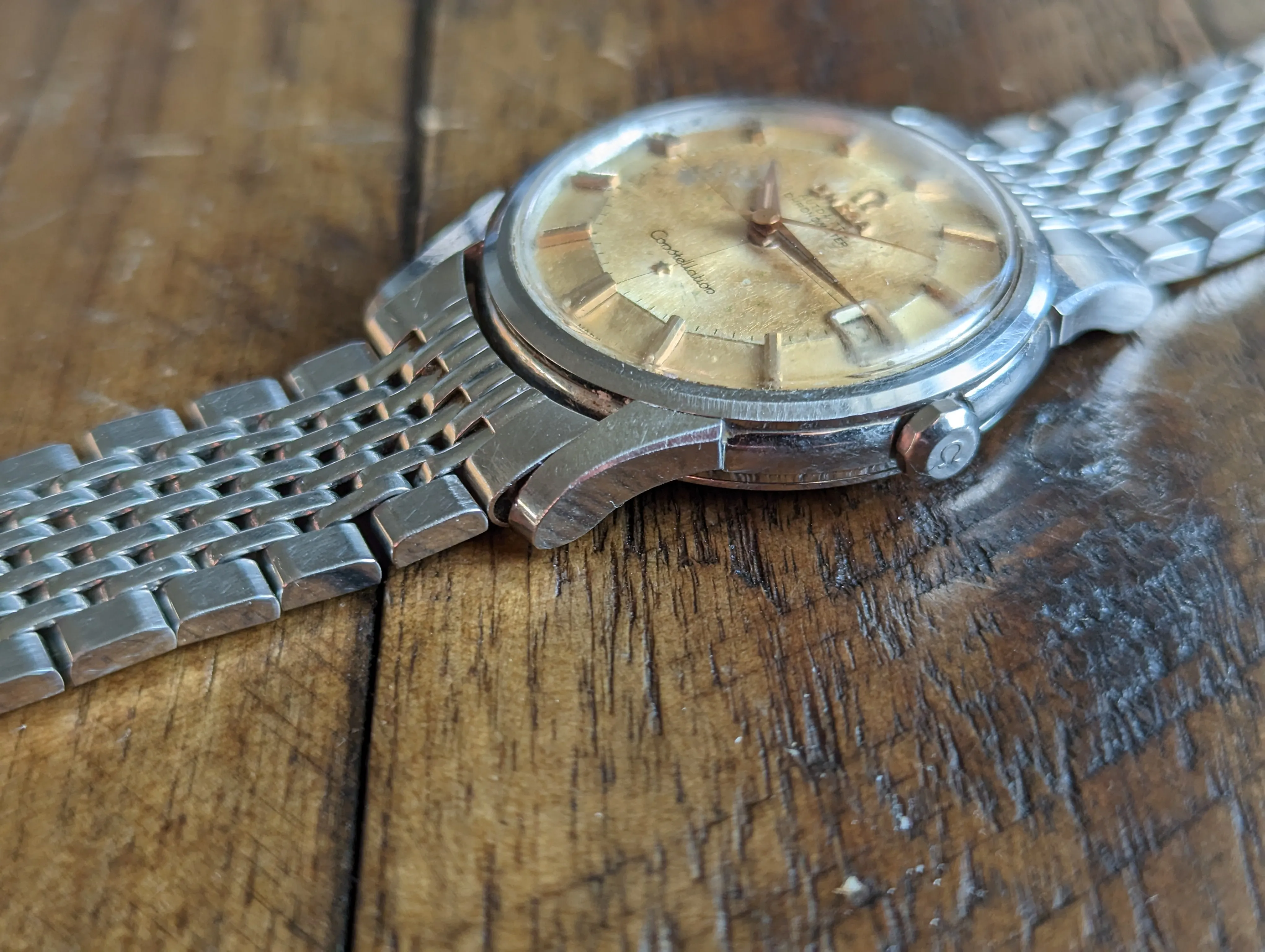 Omega Constellation 14393 w/ unpolished case
