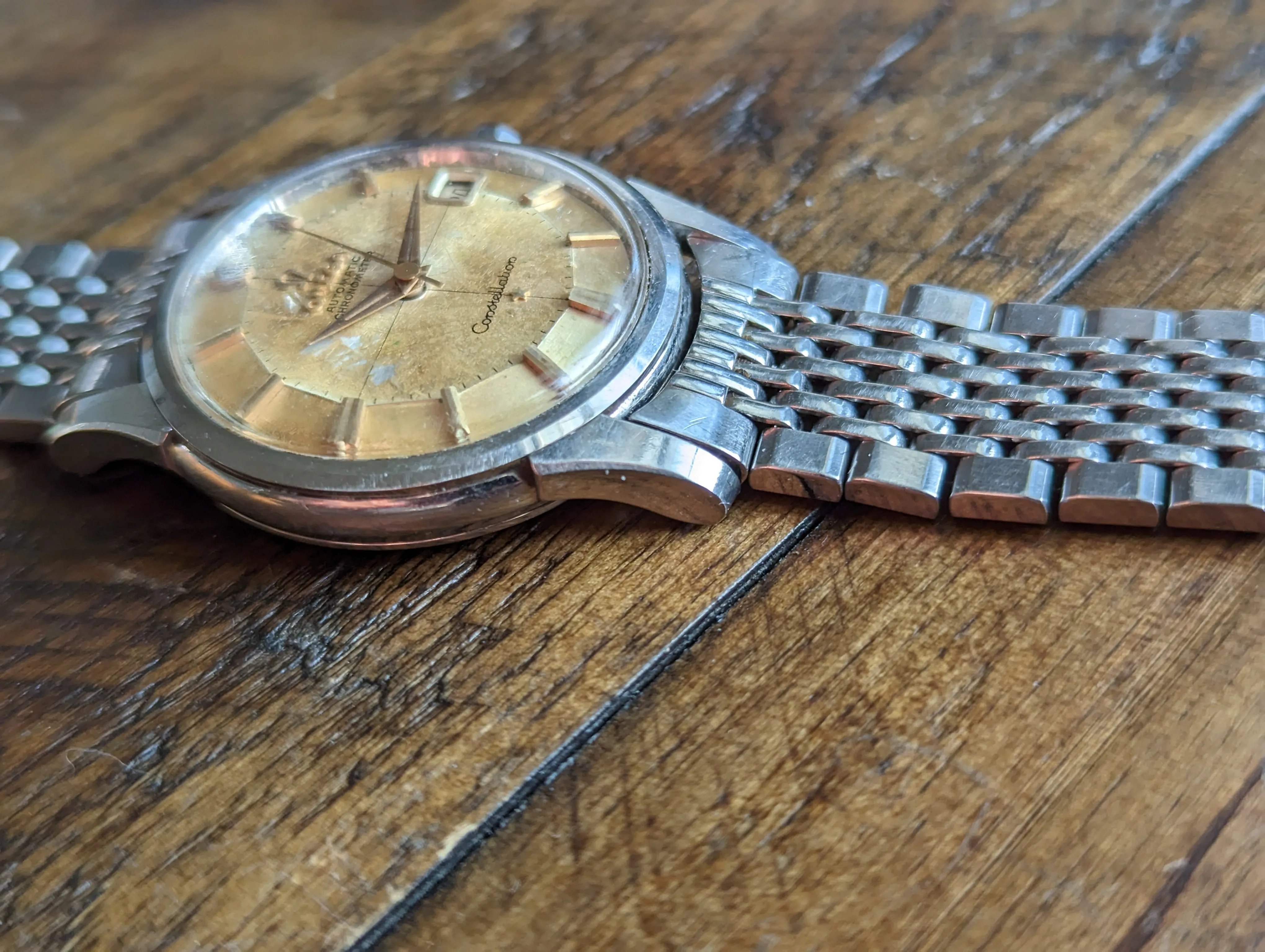 Omega Constellation 14393 w/ unpolished case