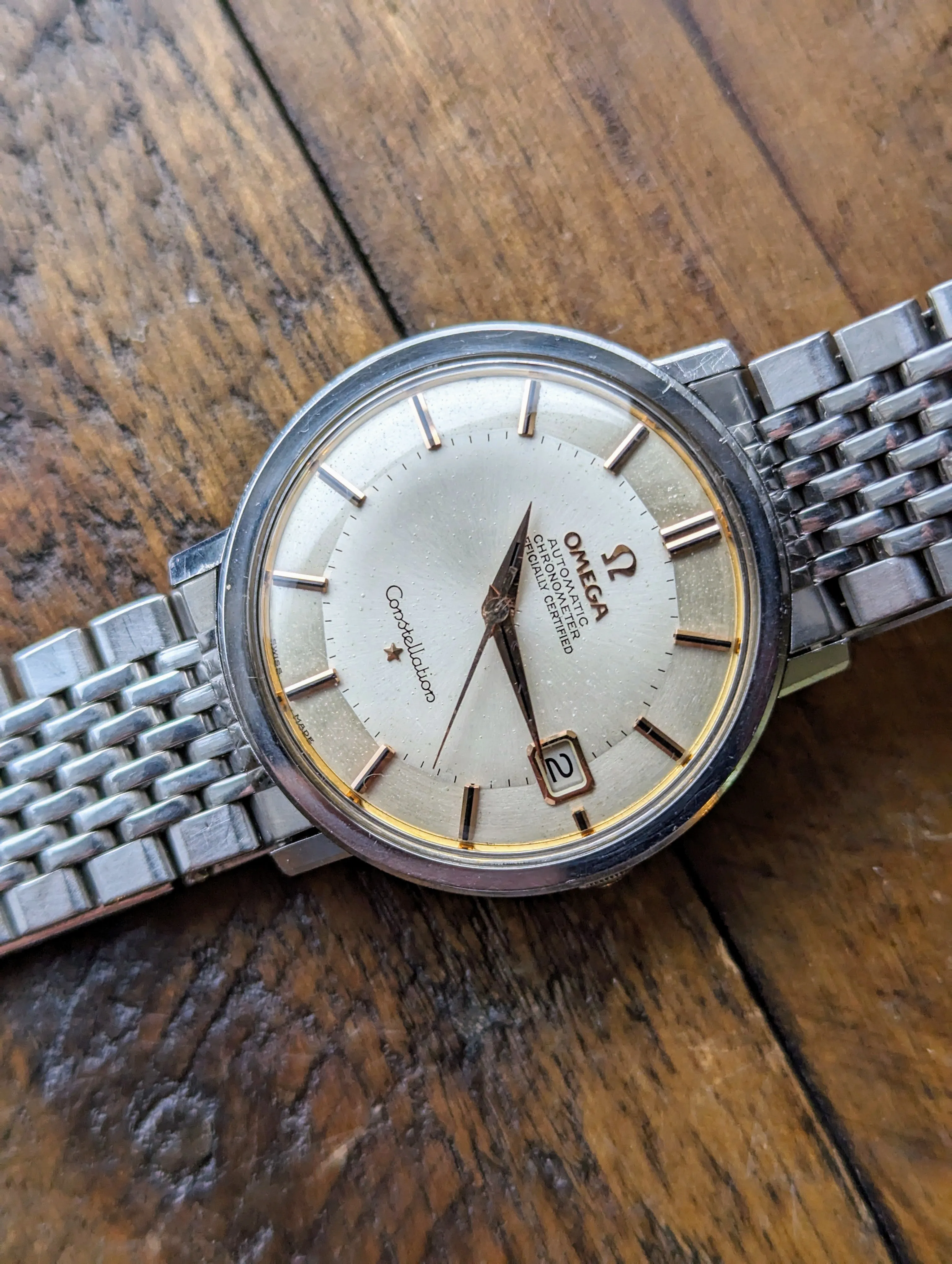 Omega Constellation 168.004 Pie pan - Serviced w/ 1 year warranty