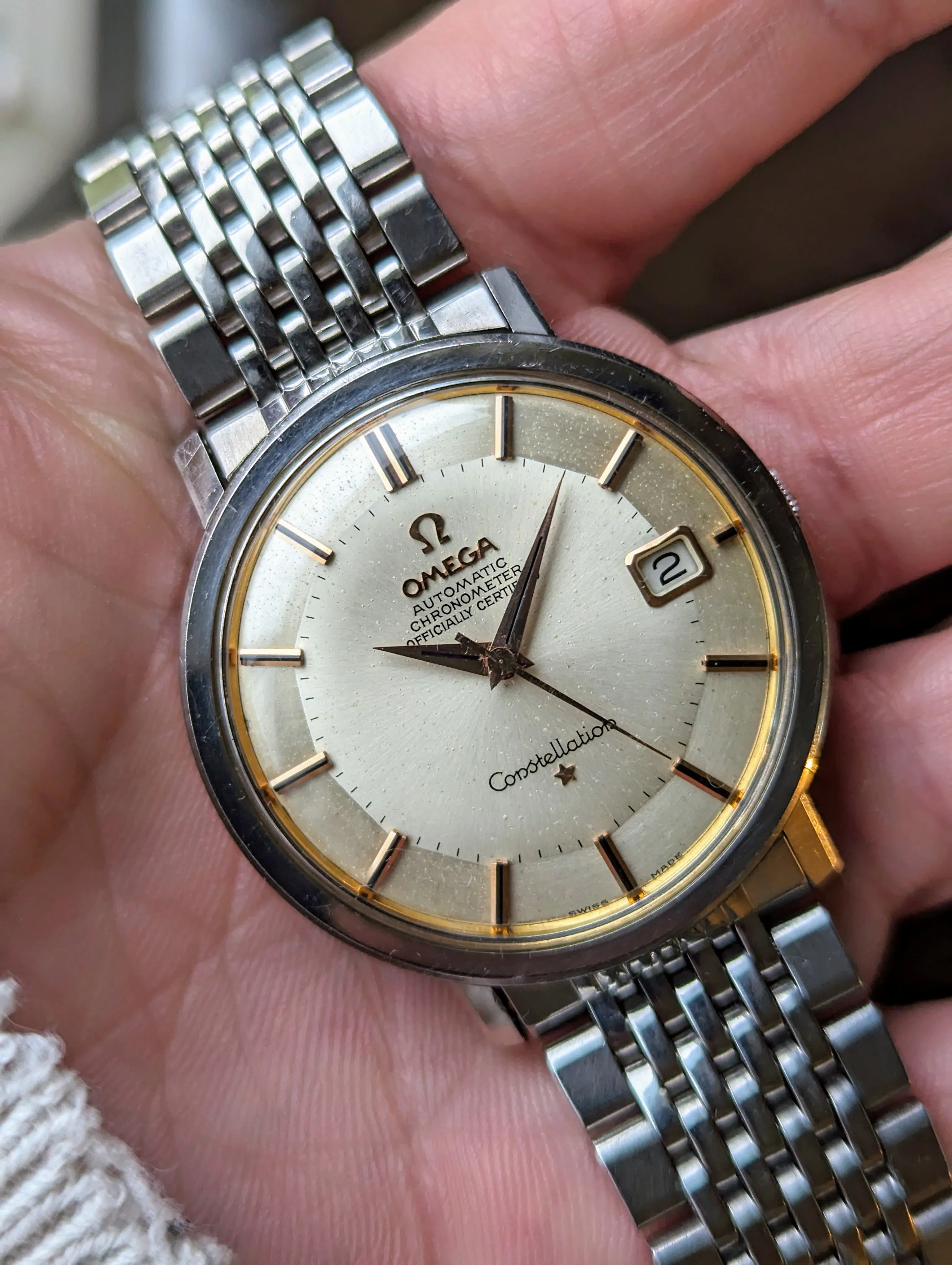 Omega Constellation 168.004 Pie pan - Serviced w/ 1 year warranty