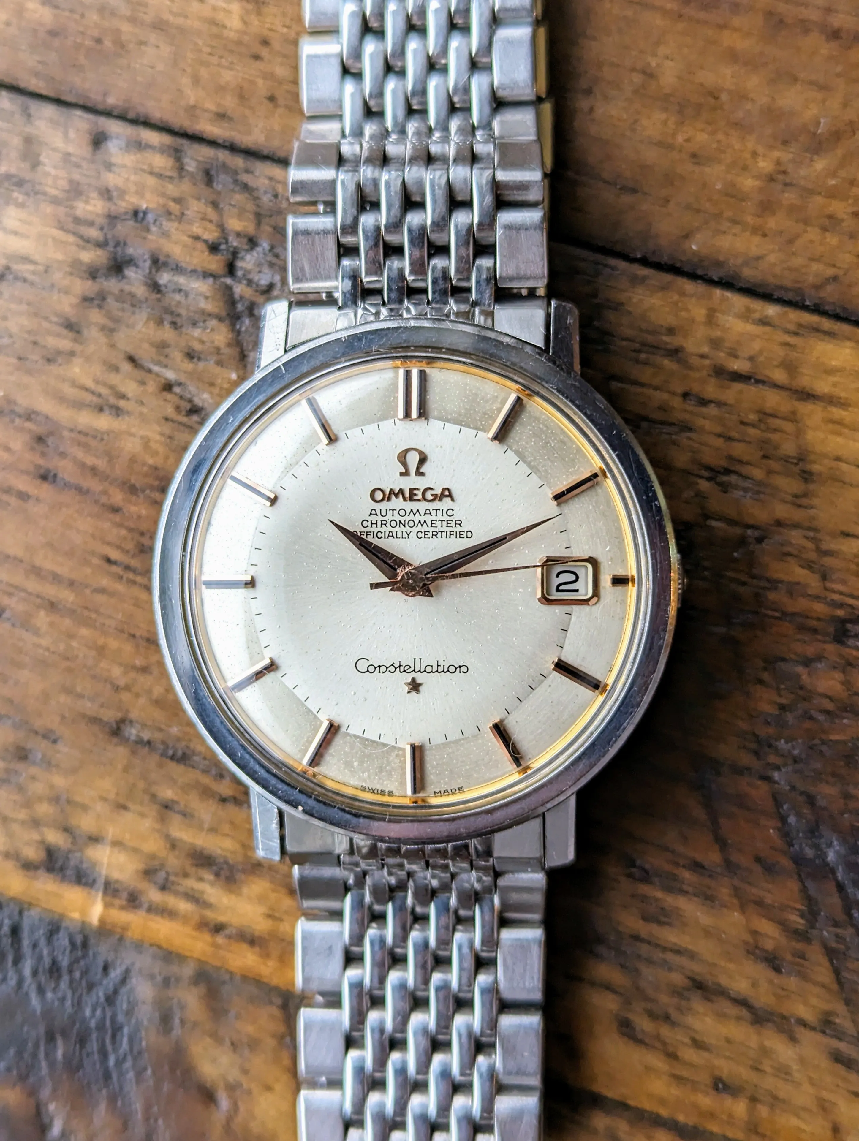 Omega Constellation 168.004 Pie pan - Serviced w/ 1 year warranty